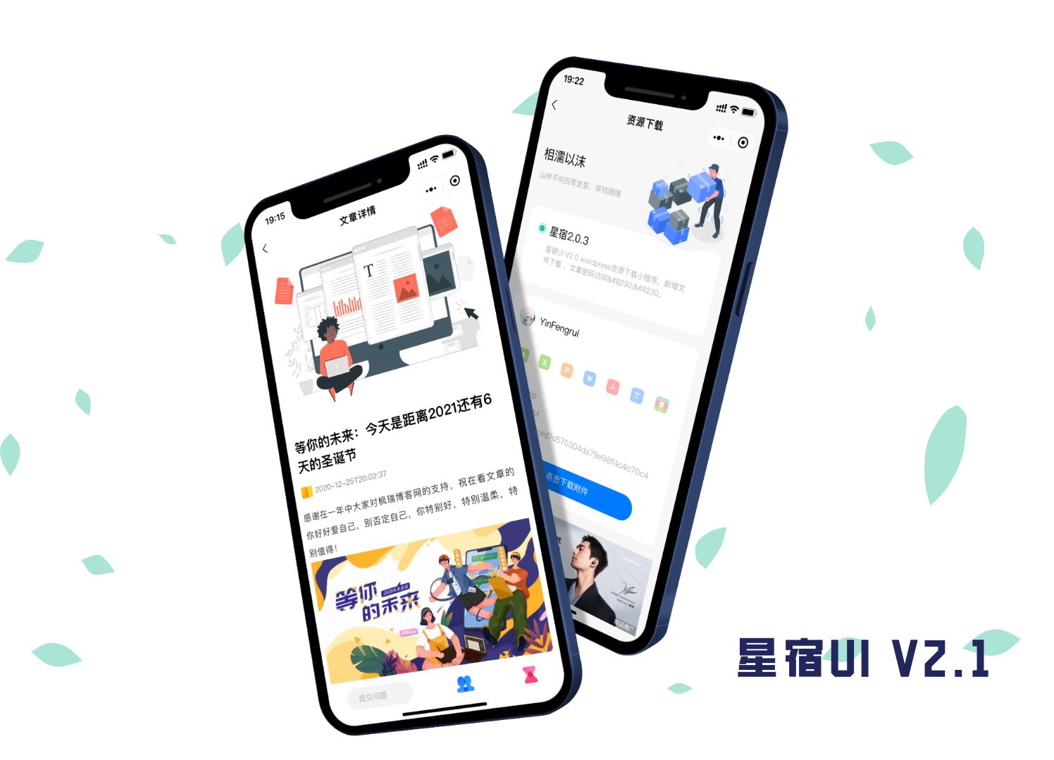 星宿UI V2.1 开源wordpress资源下载小程序，流量主激励视频广告(图2)