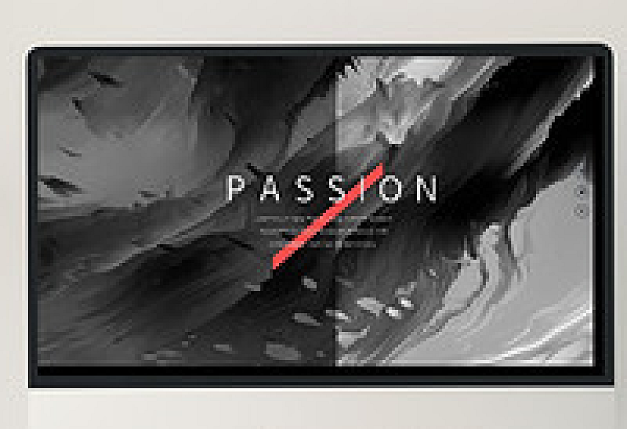 红色酷黑简约工作汇报ppt模板