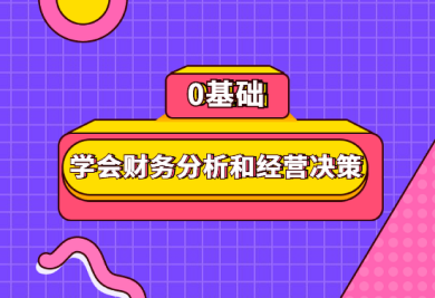 0基础学会财务分析和经营决策