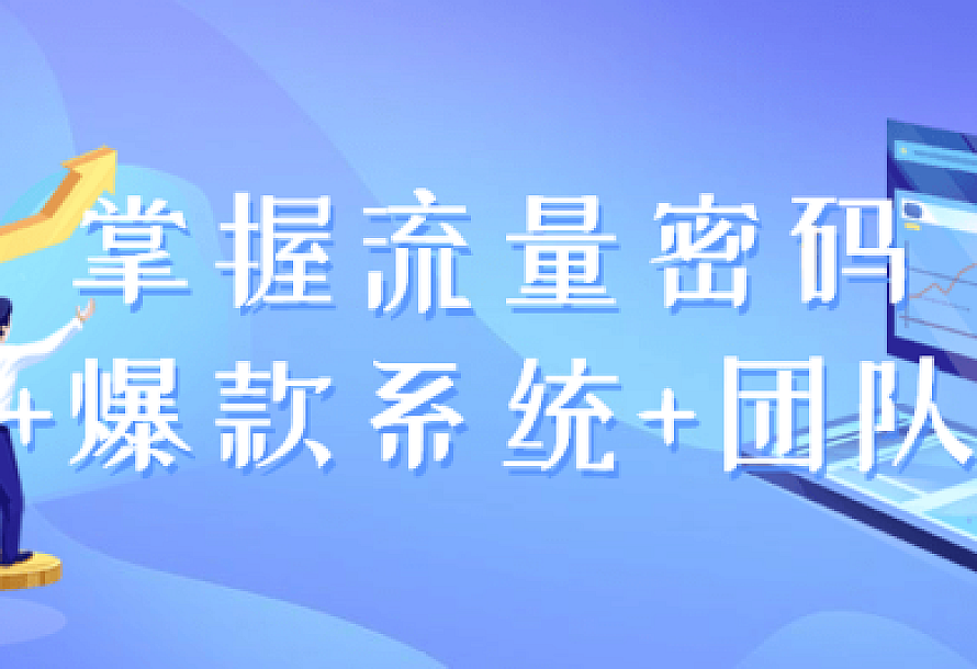 掌握流量密码+爆款系统+团队