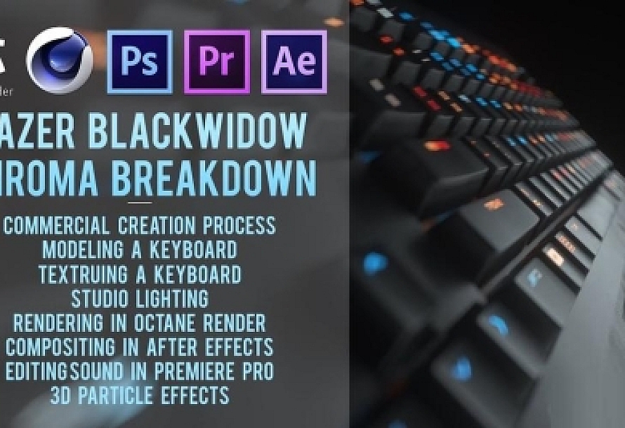 最全面AE+PR+C4D教程1000集