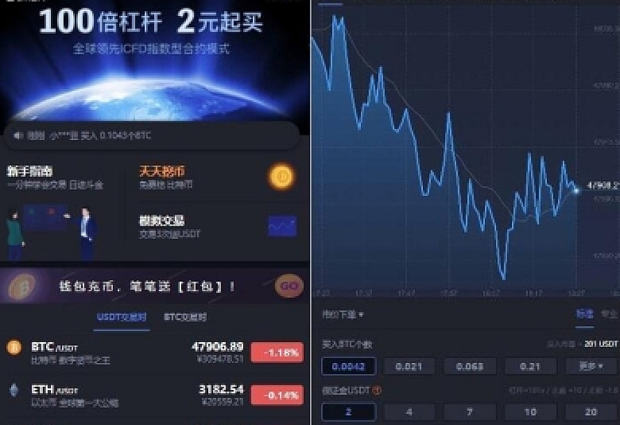 区块链交易所 24MEX 差价合约交易所系统 BTC币安火币合约 杠杆交易 法币 OTC 数字资产交易