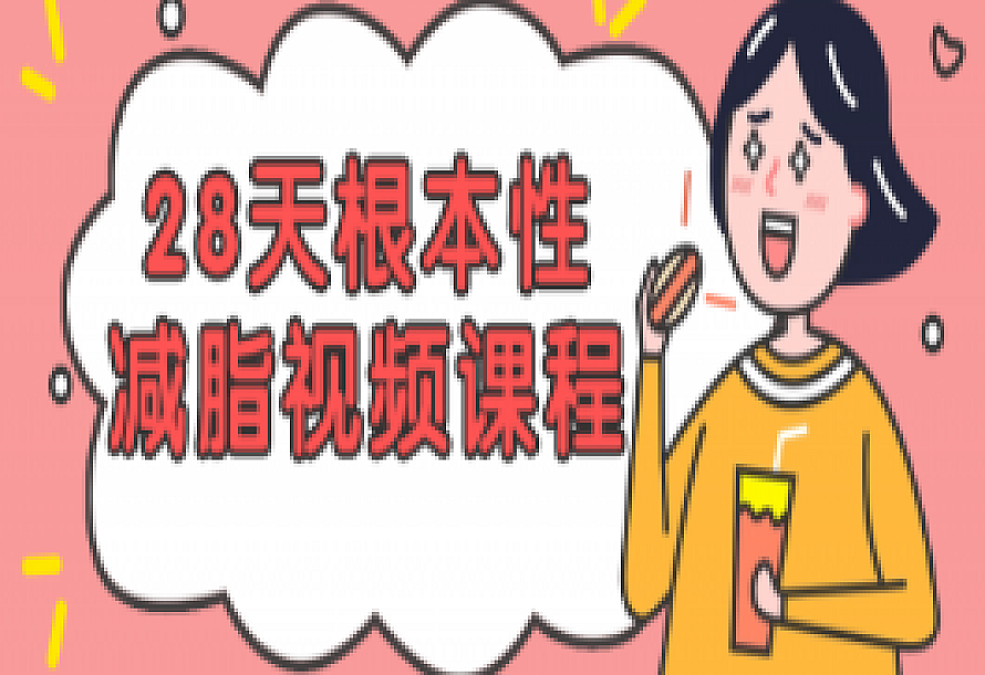 28天根本性减脂视频课程