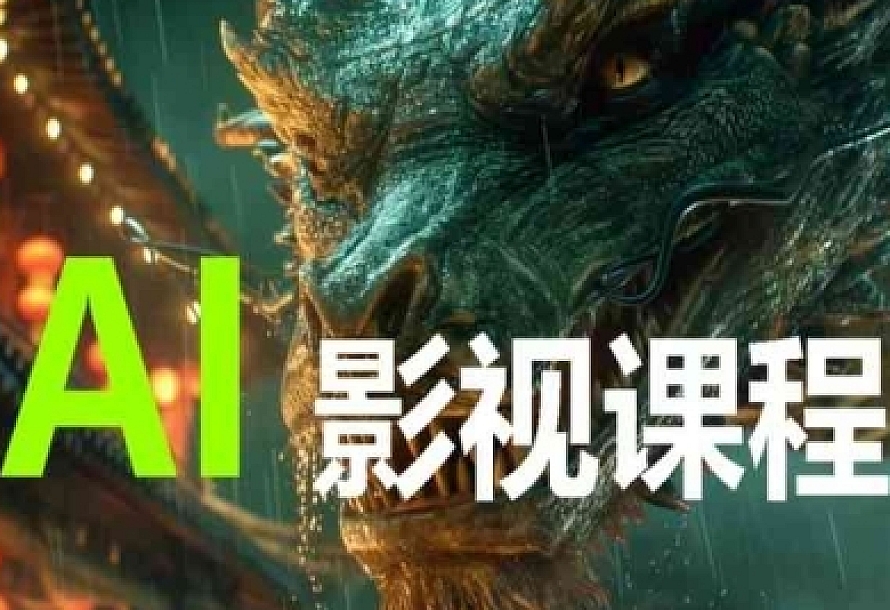 AI电影创作,AI影视创作全套完整课程